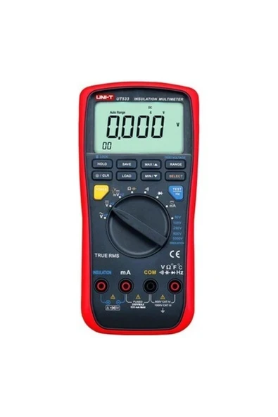 Uni-T UT-533 Dijital Izalasyon Test Cihazı Multimetre ürün görseli 1