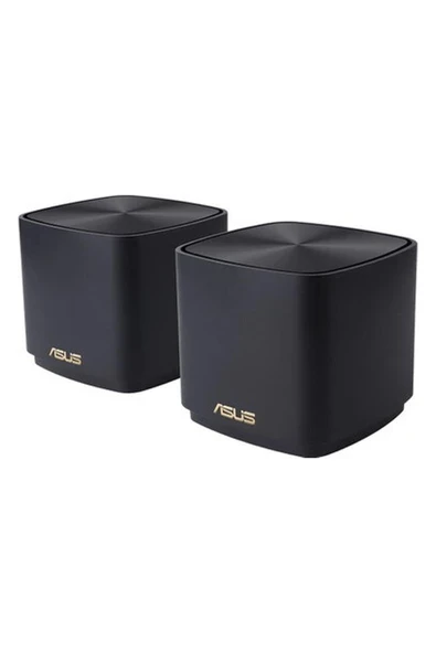 Asus Zenwifi Xd4 Plus AX1800 Wifi6 Dual-Band Kablosuz Mesh Sistemi (Siyah, Ikili Paket) ürün görseli 1