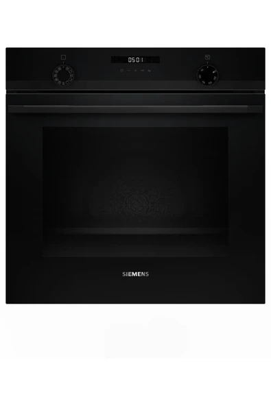 Siemens HU717ABA0T iQ300 Buhar Destekli Ankastre Fırın 60 x 60 cm Siyah ürün görseli 1