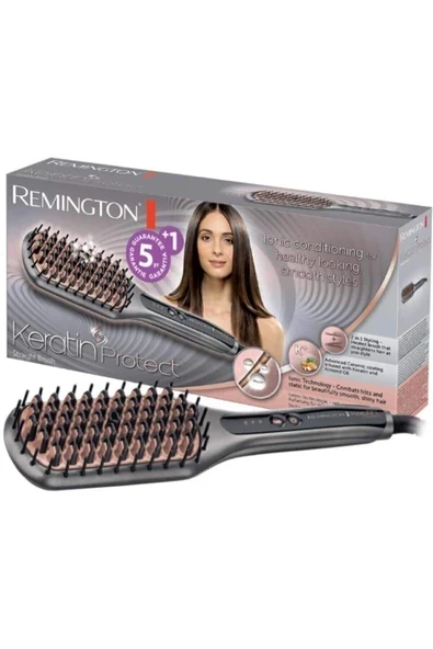 CB7480 Keratin Protect Saç Düzleştirici Tarak ürün görseli 1
