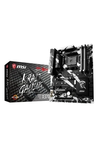 MSI X370 KRAIT Gaming Amd X370 3200+ (OC) DDR4 Soket AM4 ATX Anakart ürün görseli 1