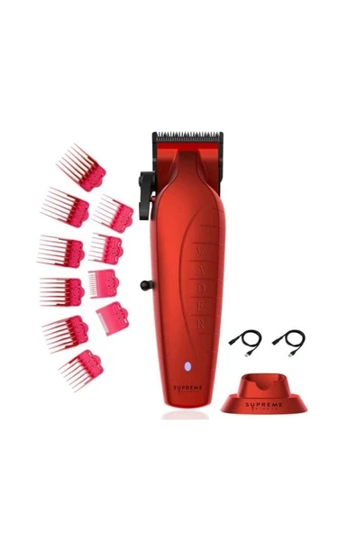 Vader Clipper Saç Tıraş Makinesi  DLC Taper Bıçak  7500 RPM Fırçasız Motor  STC5098 ürün görseli 1