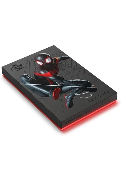 Seagate Firecuda Marvel Miles Morales Se, 2 Tb Harici Sabit Disk USB 3.2 Specialedition ürün görseli 1