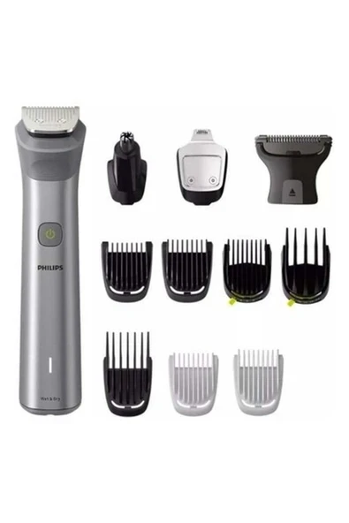 MG5950/15 All-In-One Trimmer Series 5000 Erkek Bakım Kiti 5-10 Kuru Beyaz Saç-Sakal-Burun Kab ürün görseli 1