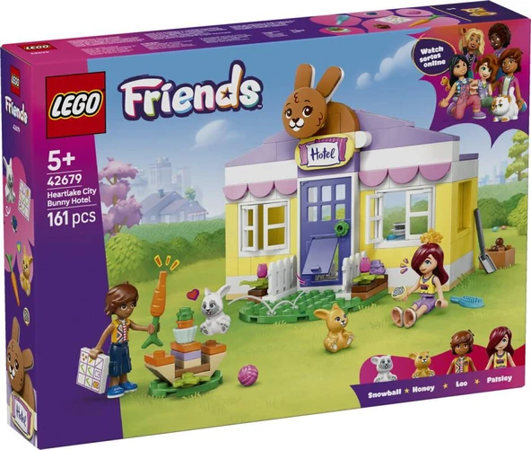 LEGO Friends 42679 Heartlake City Bunny Hotel ürün görseli 1
