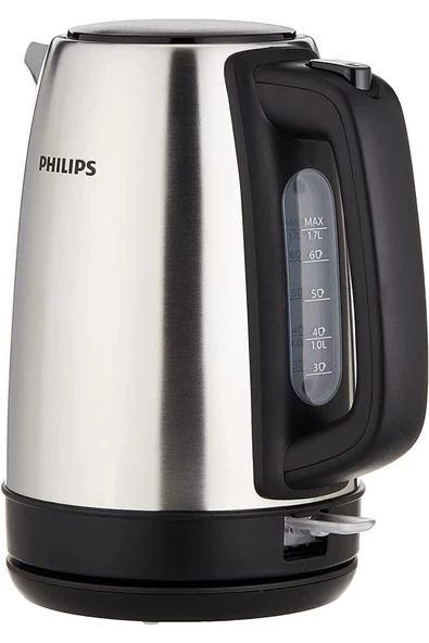 Gri Çelik Kettle Su Isıtıcı, Şık ve Dayanıklı Ev Eşyası ürün görseli 1