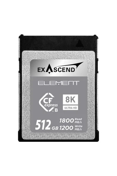 Exascend 512GB Element Serisi Cfexpress Typeb Hafızakartı ürün görseli 1