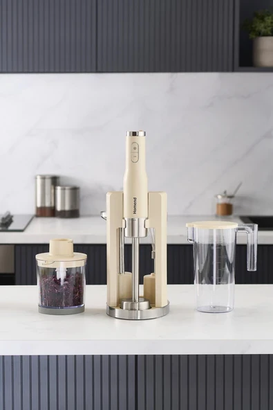 Artfood 1925h El Blender Seti Krem ürün görseli 1