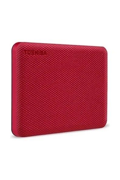Toshiba Canvio Advance 2TB Harici Disk Kırmızı HDTCA20ER3AA ürün görseli 1