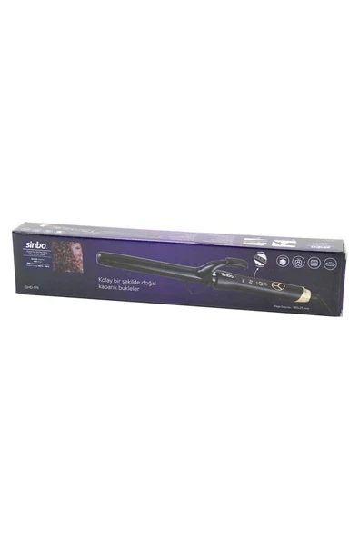 180X25MM DİJİTAL SAÇ ŞEKİLLENDİRİCİ MAKİNE SERAMİK KAPLAMA 100-210 360 KABLO=1.8MT SHD-1711 (5067) ürün görseli 1