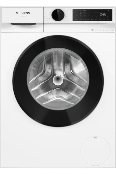 Siemens WG42K2Z0TR iQ500 Çamaşır Makinesi 9 kg 1200 dev./dak., Beyaz ürün görseli 1