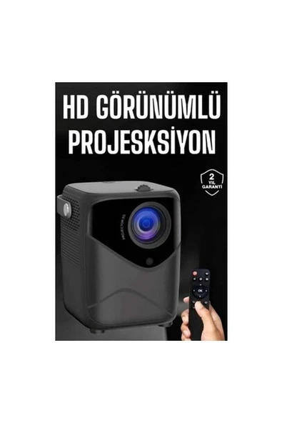 Yüksek Hd Görünümlü Taşınabilir Projeksiyon Cihazı ürün görseli 1