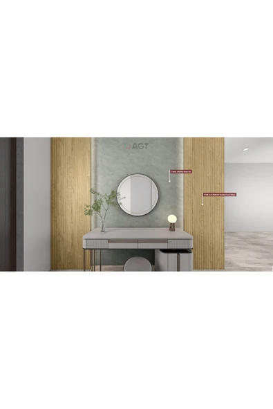 AGT LB-2050 MAT NATURAL TOUCH MESE PAK ürün görseli 1