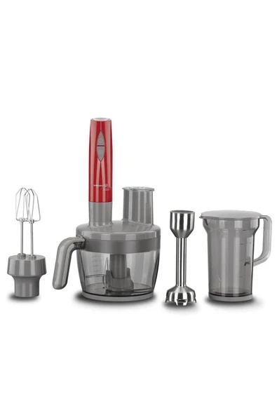 Korkmaz Vertex Multi Kırmızı Blender Set ürün görseli 1