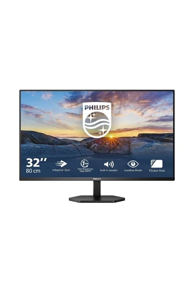 Corsair 31.5 Phılıps 32E1N3100LA/00 4ms 75HZ VGA HDMI Monıtor ürün görseli 1