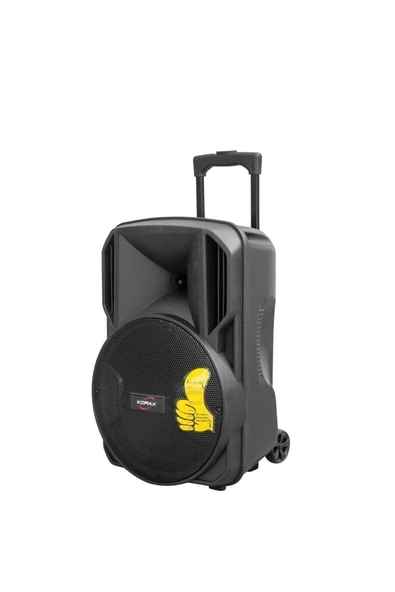 Sunplus Hoparlör 12" 30CM Sd/mmc/usb/mp3/fm Bt'lu LCD Ekran Kumandalı Taşınabilir Hoparlör Sunplus HT-1230 ürün görseli 1