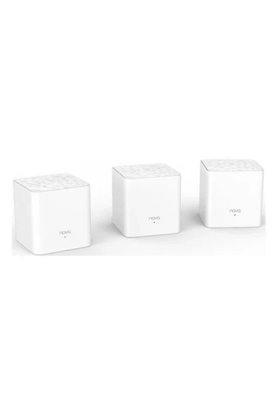 Tenda MW3 AC 1200 Mbps Mesh Tüm Ev Wi-Fi Sistemi (3 Adet) ürün görseli 1
