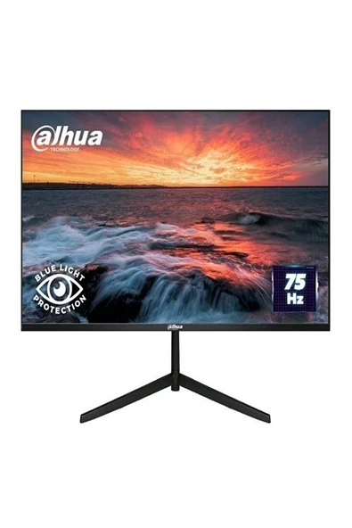 Dahua LM24-B200S 23.8" LED 5ms 75hz 1920X1080 Fullhd VGA HDMI Multimedya Siyah Monitör ürün görseli 1