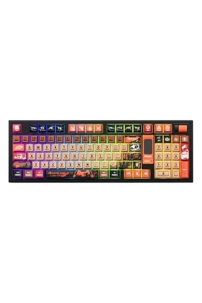 AKKO 5098B Plus Wasteland Survival RGB Kablosuz Hotswap Mekanik Gaming Klavye ürün görseli 1