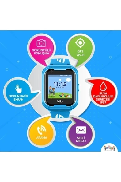 Wiky Watch 4g Görüntülü Konuşma Akıllı Çocuk Saati ürün görseli 1