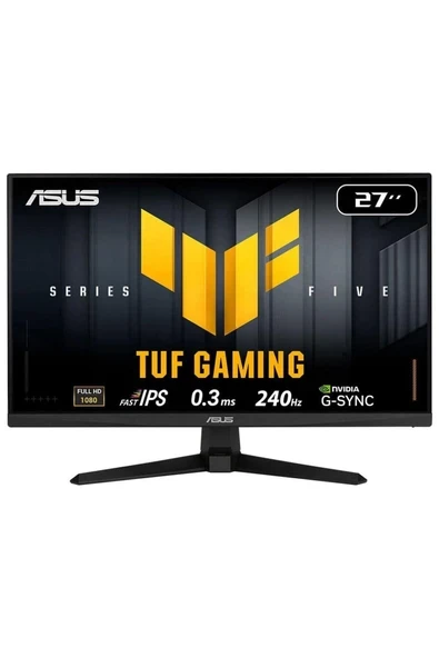 TUF Gaming VG279QM5A 27 inç 240Hz 0.3ms Full HD Adaptive Sync Fast IPS Gaming Monitör ürün görseli 1