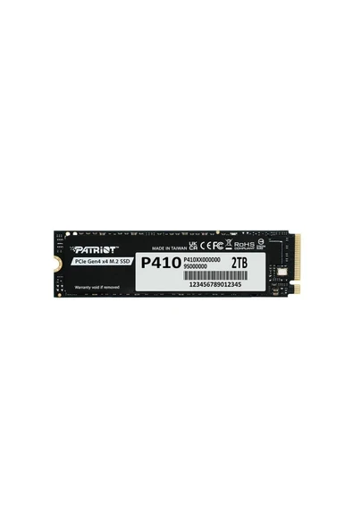 P410 PCIe Gen4 x4 (NVMe 1.4) M.2 2280 SSD R/5000 W/4500 [2TB] (P410P2TBM28H) ürün görseli 1