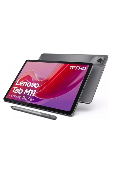 Lenovo Tab K11 TB330FU 4GB 128GB Depolama 11" WUXGA (1920X1200) IPS Panel Android Tablet - ZADC0100TR + Lenovo Tab Pen Kalem ürün görseli 1