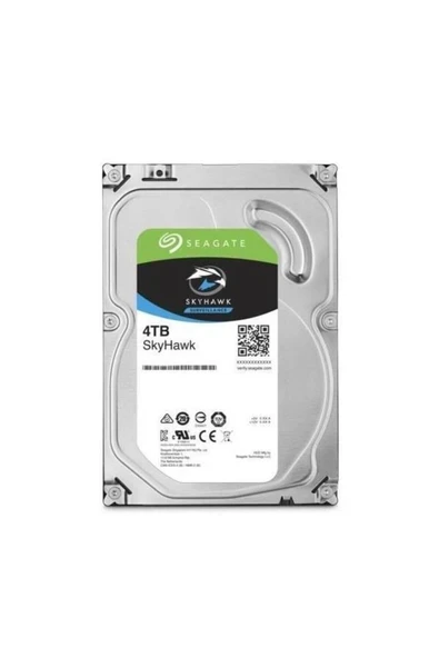 Seagate 3.5\" 4tb Skyhawk St4000vx016 5900 Rpm 256mb Sata-3 Güvenlik Diski ürün görseli 1