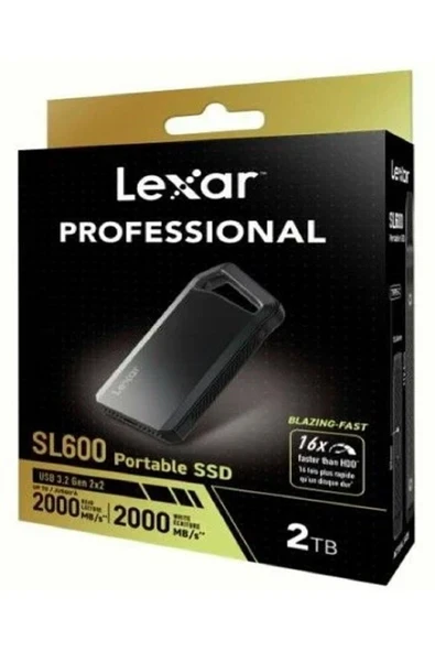 2tb Sl 600 Portable SSD 2000 Mb/sn ürün görseli 1