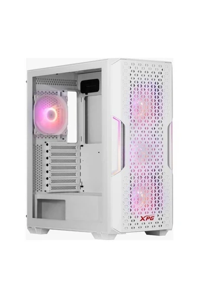Xpg Starker Air Argb 4x Fan Temperli Cam Mıd Tower Gaming Kasa Beyaz ürün görseli 1