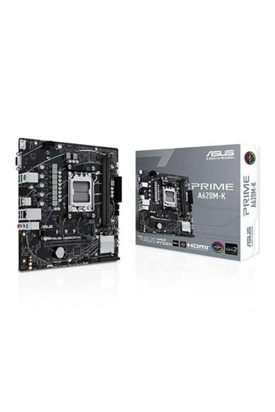 Prıme A620m-k Ddr5 Hdmı Pcıe 16x V4.0 Am5 Matx ürün görseli 1