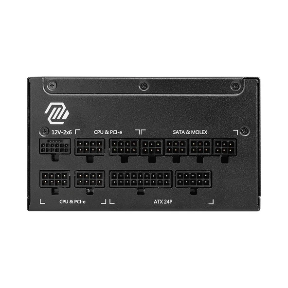 MSI MAG A1000GL PCIE5 1000W 80+ GOLD 135MM Fanlı Gaming Güç Kaynağı - Resim 4