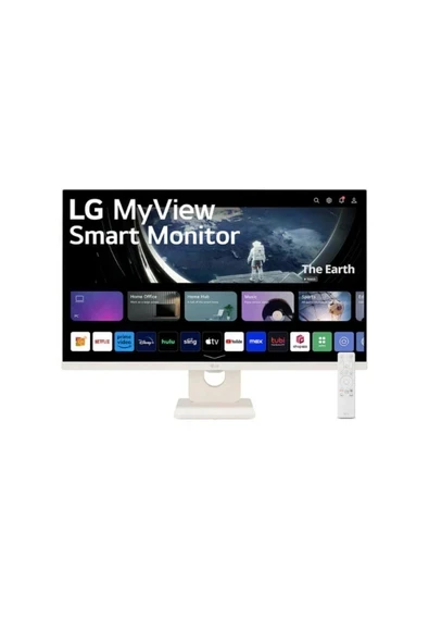Lg Myview 27SR50F-W 27 Inç  Fhd 60Hz 14MS Webos IPS Smart Monitör ürün görseli 1