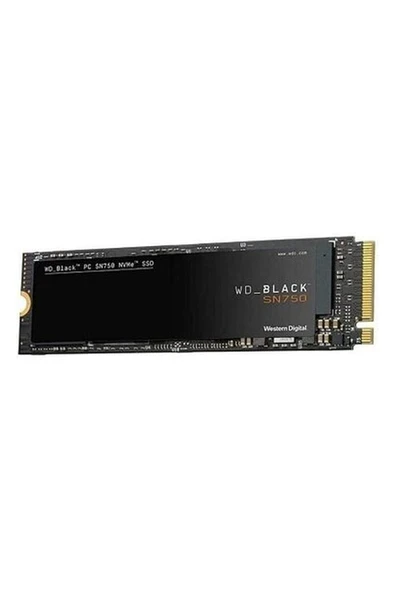 Wd Black Sn750 500GB 3430-2600 NVMe PCIe 2 SSD ürün görseli 1