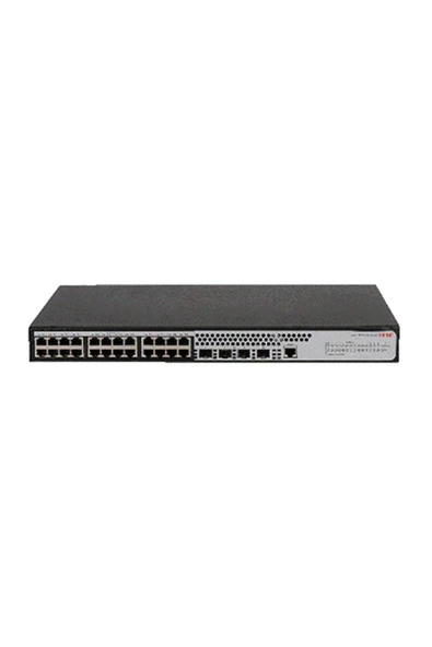 S1850V2-28P-EI, 24 Port, GigaBit, L2, 1 Port GigaBit Uplink, 4 Port GigaBit SFP, Web Yönetilebil ürün görseli 1