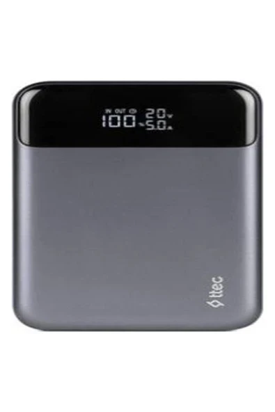 Ttec Şarj Gösterge Mega Hızlı 130W 20.000MAH Powerbank Akım Koruma 100W Laptop Notebook Macbook Şarj ürün görseli 1