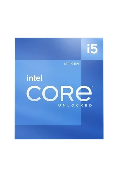 CORE i5 12400 18MB 6 Çekirdekli O/B UHD VGA 1700p Kutusuz+Fansız ürün görseli 1