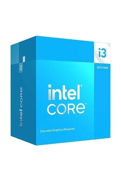 Intel Core i3 14100F 3,5 GHz 12 MB Cache 1700 Pin İşlemci ürün görseli 1