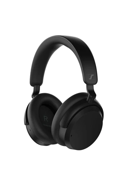 Sennheiser ACCENTUM Wireless Bluetooth 5.2, Hibrit ANC, 37 mm Sürücü, 50 Saat Pil Ömrü, Kristal Netliğinde Mikrofon, Kablosuz Kulak Üstü Kulaklık – Siyah ürün görseli 1