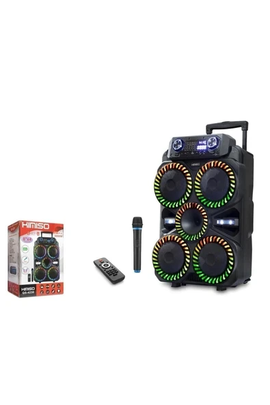 Kımıso QS-4238 Büyük Powered Kablosuz Bluetooth Hoparlörler Müzik Çalar ürün görseli 1