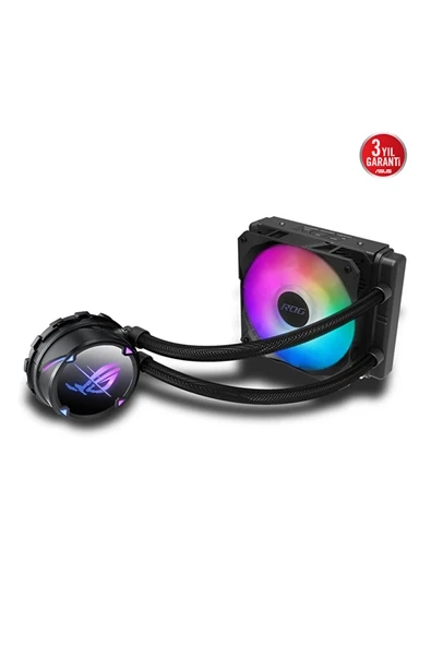Asus ROG STRIX LC II 120 ARGB AURA SYNC RGB 120MM FAN SIVI CPU SOĞUTUCUSU ürün görseli 1