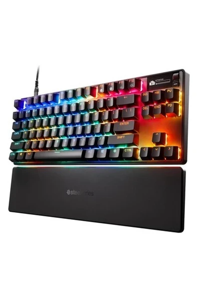 Steelseries Apex Pro Tkl Gen 3 Omnipoint 3.0 Hipermanyetik Switch Rgb Mekanik Kablolu Oyuncu Klavyesi (Uk) ürün görseli 1