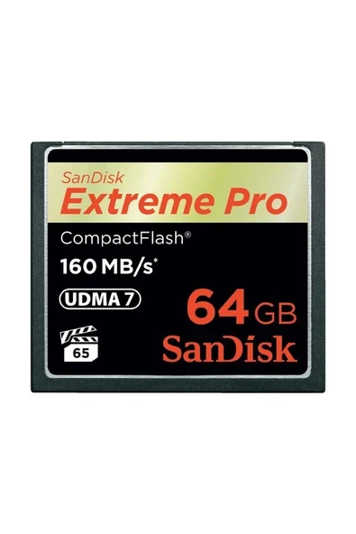 64  GB CF KART 160Mb/s EXT PRO SDCFXPS-064G-X46 ürün görseli 1