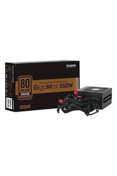 Zalman ZM550-GVII 550W 80+Bronze Güç Kaynağı ürün görseli 1