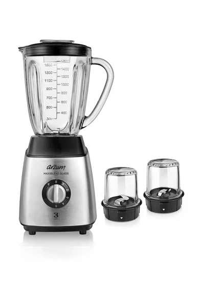 600W Paslanmaz Çelik Sürahi Blender, Şık ve Güçlü Tasarım ürün görseli 1