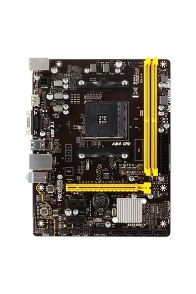 Biostar A320MH AMD A320 2666MHz DDR4 Soket AM4 mATX Anakart ürün görseli 1