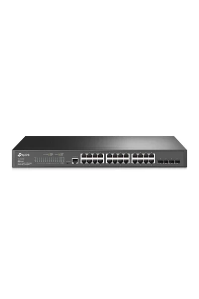 Omada Tl-sg3428 24 Port Gıgabıt+4xgıgabıt Sfp Uplınk L2+ Yönetilebilir Rackmount Swıtch ürün görseli 1
