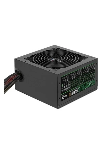 Aerocool KCAS Plus 600W 12cm Fan 80+Bronze Güç Kaynağı (AE-KCASP600) ürün görseli 1