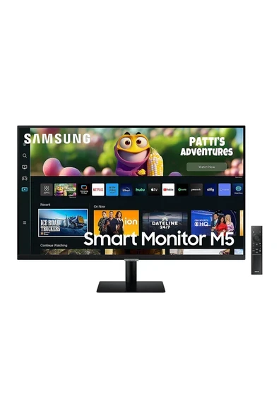 Samsung ODYSSEY 32'' M5 60Hz 4ms (HDMI+USB) FHD Smart Monitör LS32CM500EUXUF ürün görseli 1