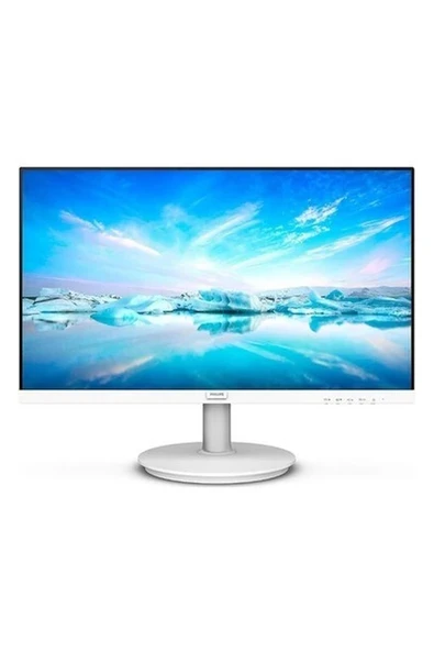Philips 27 Phılıps 271V8AW/01 IPS 4ms 75MHZ 1xvga 1xhdmı Fhd 1920X1080 Hoparlör Flıcker-Free Vesa Beyaz ürün görseli 1